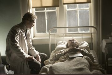 my baby,in a flashback scene from Twilight,where he was dying of Spanish Influenza,with Dr.Carlisle Cullen(played by Peter Facinelli) at his bedside,pondering whether or not to save him from death by changing him into a vampire.I think we know what he decided to do.