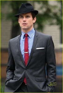 MB as Neal Caffrey wearing a red tie, yummy, Next.