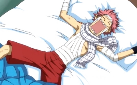 Anime Characters Sleeping