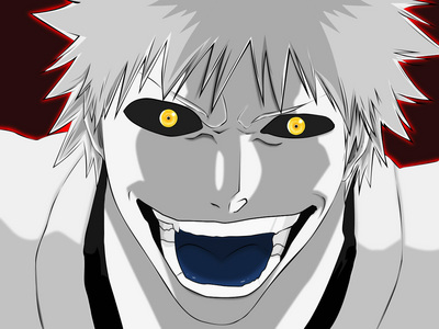  hichigo - bleach............ (he is the craziest & coolest character i know)