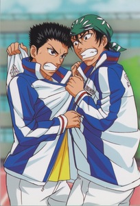 Momoshiro(Momo) & Kaidoh from Prince of Tennis were rivals since first years...