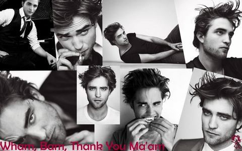  here is a b&w collage of my baby in different poses<3