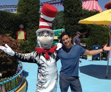  Mario and the cat in the hat :)
