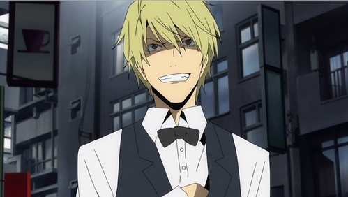 A cool anime character..well there's Shizu-chan from Durarara!! I think he's very cool!