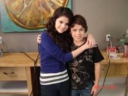 With Jake T. Austin