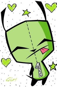 No prop please and thank you~ 

Mine is Gir from Invader Zim~ 