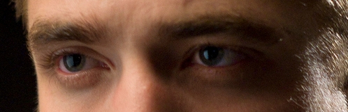 my baby and his hypnotic eyes,and you can see a little bit of his hair too<3