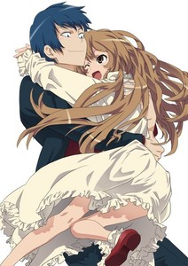  I don't have a 最喜爱的 per say but here's ones i like: - Taiga and Ryuugi from Toradora(picture) - Edwin and Royai from full metal alchemist. - Sawako and Kazehaya from Kimi Ni Todoke - Lucy and Kouta from Elfen Lied - Minato and Kushina, Temari and 鹿丸 fron Naruto. Tamaki and Haruhi form Ouran.