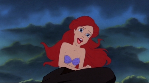 Ariel.She's my fave princess.We both have red hair.I would love to be able to swim in the ocean and play with the friendly sea animals,especially the dolphins.