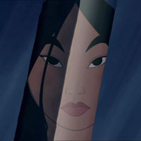  My お気に入り princess movie is ムーラン My お気に入り scene from ムーラン is Mulan's Decision. I 愛 the 音楽 and the images, they are all fantastic. The entire scene is incredibly well done, I 愛 it!