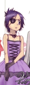  Chrome-chan from Katekyo Hitman Reborn wearing a purple dress!