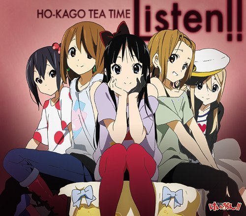  K-On! It was the one of the first non-shounen Anime that watched and now I'm pretty obsessed with Houkago tee Time and listen to their albums almost everywhere I go. XD