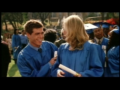  Matthew in the deleted scene of The Hot Chick. :)