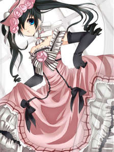  Ciel Phantomhive from Black Butler~<3 He is disguised as girl in order to help Red Madam :P