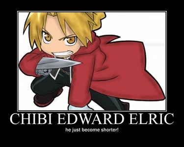  Edward Elric because he is hilarious and I wanna see what happens when I call him short XD