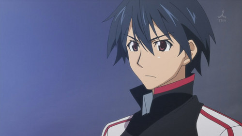 This lucky motherf***er (Ichika Orimura, Infinite Stratos). I wanna be friends with him, maybe slap him cuz he's one of the densest guys in anime. He has no clue that all the girls in his school like him. I wanna be friends with him and also experience what his life is in his school. I want both of us to be the only male students in the school XD