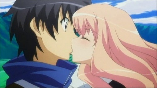 Post an anime girl kissing a boy. - Anime Answers - Fanpop