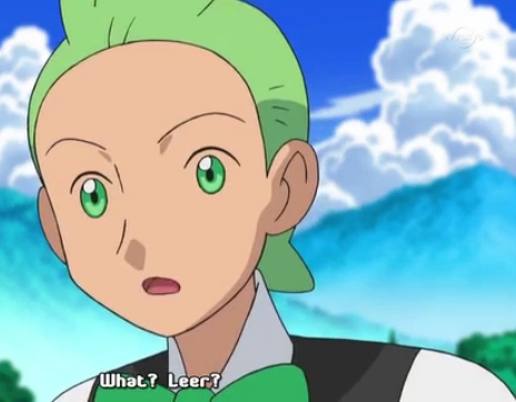  Dento-kun in Pokemon has green eyes and hair!
