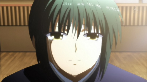 Naoi from Angel Beats! crying! <3