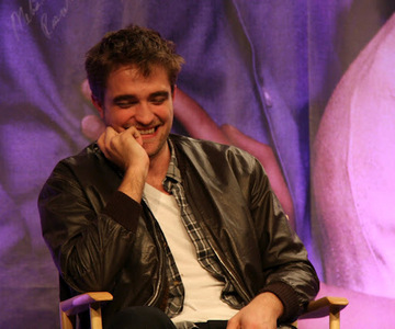  my adorably shy and sexy Robert with a very adorable smile<3