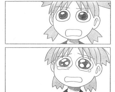  She's not actually from an anime...but Yotsuba crying is just too sad... :'(