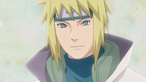  Haha, I meant hair to the neck in the back, not in the front. Minato Namikaze from Naruto.