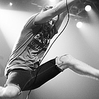  Soupy Campbell - lead singer of the band The Wonder Years! It's a fantastic band and he's a fantastic person; I agree with his stances on basically all social issues and all the guys in TWY have been inspirations to me. <3 ^_^
