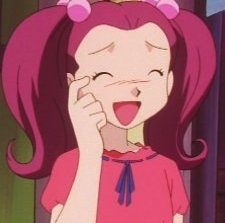  Sakura in Pokemon..laughing!..well kind of :p