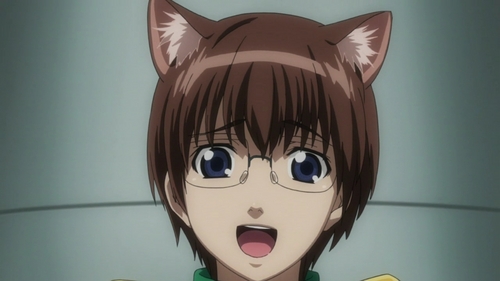 Of course, Cat Planet Cuties is 90% about the cat girls from the planet Catia, but there are some boy cats. In the last episode, the main character Kio Kakazu temporarily became a cat person, I don't remember how hoặc why.