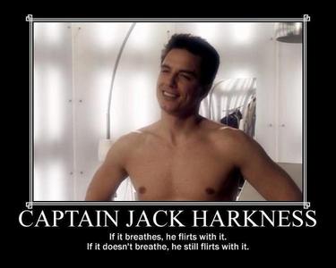  John Barrowman as Captain Jack Harkness.