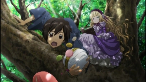  Gosick!! :D it's really good, i recommend it to all anda guys ^_^