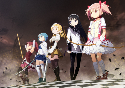  Have anda tried Puella Magi Madoka Magica? It might seem like typical Magical Girl tunjuk at first, but you'll be very pleasantly(or unpleasantly) surprised :3