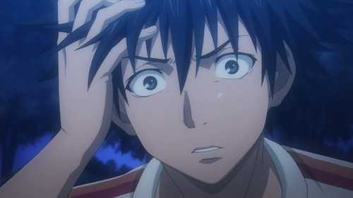  Touma Kamijou after saving Index, he Lost his memories.... well its lebih like destroyed than Lost but still XD