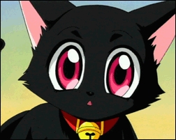 Ichigo transformed into a cat in Tokyo Mew Mew. :)