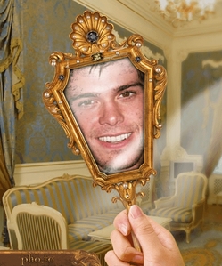 Matthew looking in the mirror. :)