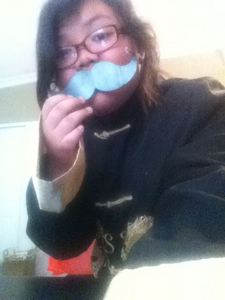  well i was cosplaying as china in Hetalia and uhhhh i just got a ngẫu nhiên mustache and this happened xD