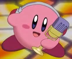  I Like Kirby Because he is so cute and he is a star, sterne Player.