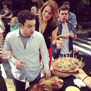  Matthew in the back with Ben Savage and Maitland Ward having a good time. :)