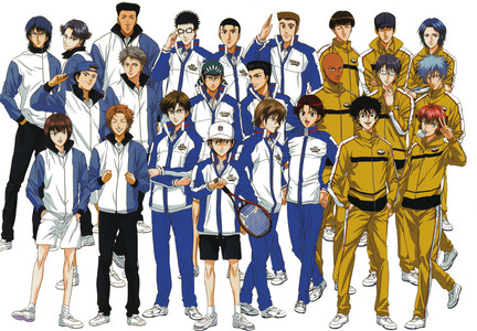  I really want to meet all male characters in Prince of Tennis...