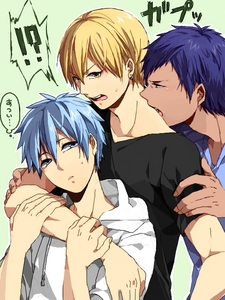  Can I have two? Because I 爱情 Kurokocchi and Aominecchi! :3