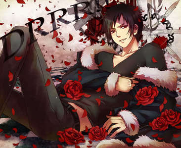  There are so many hot guys! But I'm gonna post izaya from durarara I find him sexy.
