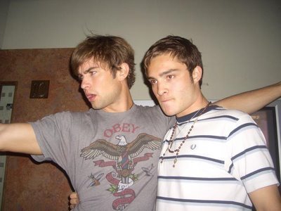  Chace Crawford and Ed Westwick - Acting