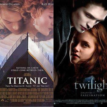 my fave movies...Twilight(saga) and Titanic<3