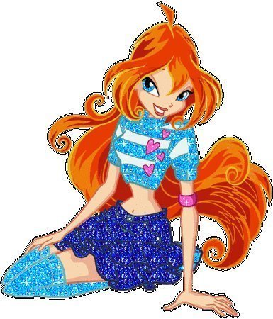  Mine is off a show! I used to Любовь Bloom Peters from Winx Club! C: