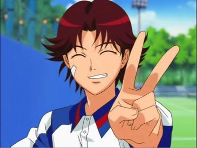  I would choose Kikumaru Eiji from Prince of Tennis....He is so cute...~