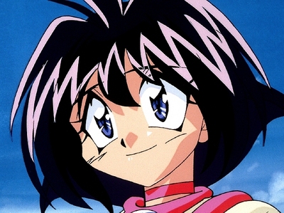 They had some pretty big eyes in the 90s.  Here's Amelia from Slayers.