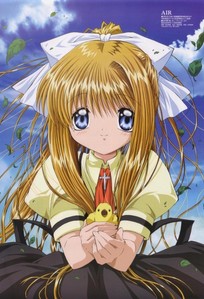  How about the ribbon Misuzu Kamio (AIR TV) wears in her hair?