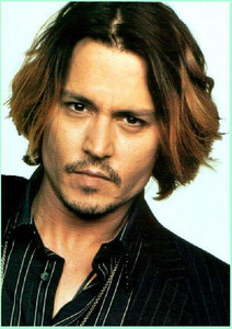  Johnny Depp is 50, I think he's the oldest actor that I have a crush on.