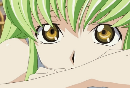  Hard decision but I'll go with C.C.'s eyes from Code Geass! They're beautiful!~