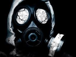  A gas mask